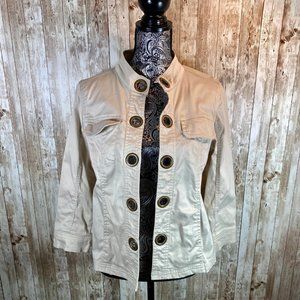 Tan Circle Jacket